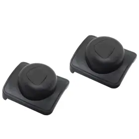 Gugaguga 757016 2pcs Led Flashlight Switch Button Boot Replacement Black