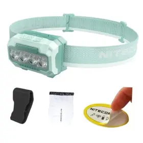 Ha23-uhe Ha23 Uhe 600 Lumen Camping Headlamp Lightweight Bright With 3x Aaa Green