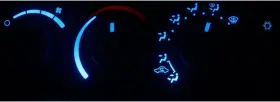 Hercoo Fbamp13128 Led Lights Bulbs Kit Of Ac Climate Heater Control Ice Blue