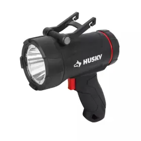 Husky 313057356304 2500 Lumens Dual Power Led Rechargeable Floating Spotlight