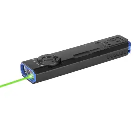 Imalent Gr35-green Gr35 Rechargeable Edc Flat Flashlight With Green Laser Uv Light 2800lm
