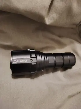 Imalent R30c 9000 Lumens Flashlight Black With Battery And Holster