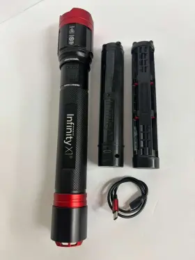 Infinity 1718544 X1 5000 Lumen Led Flashlight Usb Rechargeable Used Very Good
