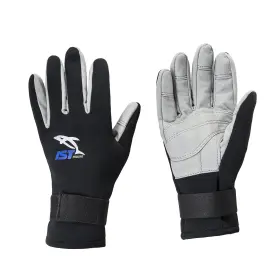Ist S900 2mm Neoprene Glove With Amara Leather Palms And Wrist Straps Medium