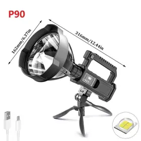 Jahyshow 883148227085 20w Spotlight With Bracket - Ideal For Outdoor Activities Yards And Night Work