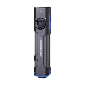 Jetbeam 26blk E26 Flashlight Black Rechargeable Resists Water/impact Strobe Laser