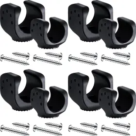Jetec 705353430831 8 Pack Flashlight Mount Brackets With Screws Universal Led Holder For Bike