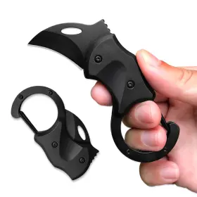 Joycube Eagle-1 Small Pocket Knife For Men Women Carabiner Mini Keychain Edc Gadgets Box Cut