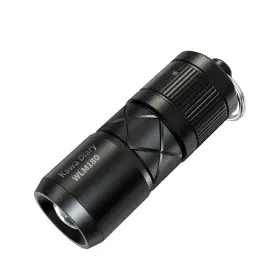 Kawa Diary Wlm180 Ultra-compact Zoomable Keychain Flashlight - 130 Lumens Usb-c Rechargeable E