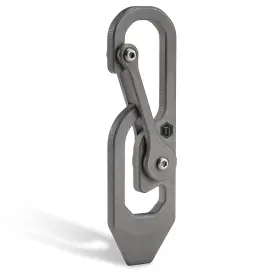 Keyunity D-124 Titanium Carabiner Keychain Tool 3 Functions In 1 Multitool For Eve