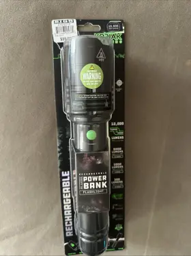 Kodiak 25362 Lighting 10000 Lumen Rechargeable Powerbank Flashlight