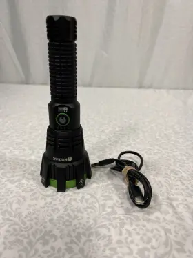 Kodiak 28585 Rechargeable Tactical Led Flashlight Usb Tested Working