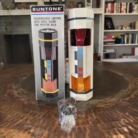 Krypton Ll400 Suntone Rechargeable Lantern With Sonic Alarm And Bulb Nib