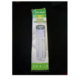 Led Gh-666 Rechargeable Emergency Flashlight 100m Range Long Life