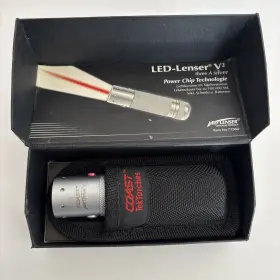 Led Lenser 7736d V2 Three A Silver Coast Tektorches Light - No. Free Shipping