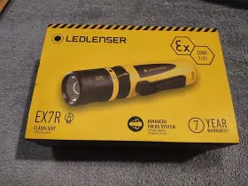 Ledlenser Ex7r Industrial Rechargeable Led Flashlight Dust Water Explosion Proof