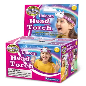 Legler Usa E2074 Brainstorm Limited Unicorn Head Flashlight With Light And Sound