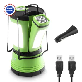 Lepro 3300012-dw Le Led Camping Lantern Rechargeable 600lm Detachable Flashlight