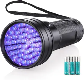 Linkind Technology Co. Ltd 445000736758 Uv Flashlight Black Light 51 Led 395nm Ultraviolet Blacklight Portable Torch