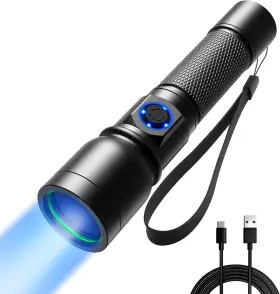 Linkind Technology Co. Ltd 445032616639 Consciot Uv Flashlight Black Light Usb-c Rechargeable 365nm Led Ultraviolet Bla