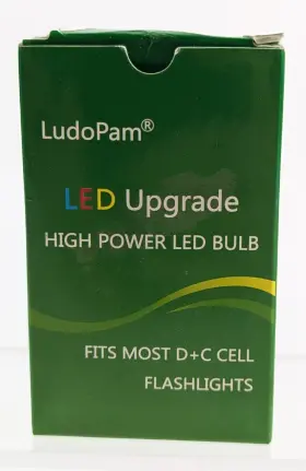Ludopam P135-3w3v Maglight Maglite Led Bulb 3-6 Cell C D Conversion Upgrade 200 Lumen Replacement