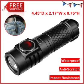 Lumintop 313111827863 Frog 2.0 Keychain Flashlight 600 Lumen Small Led 443 Ft Beam