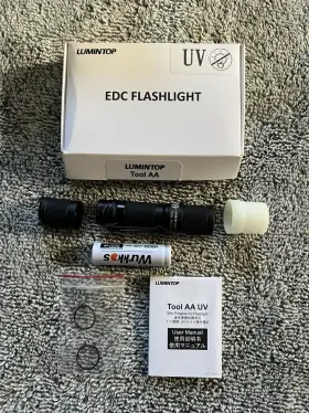 Lumintop 744110793567 Tool Aa Uv Flashlight Black Light 365nm Ultraviolet Blacklight