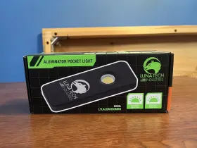 Luna Ltlalum350mbk Tech Industries Aluminator Pocket Light New Black