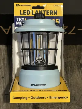 Lux.pro Lp1535 Lux-pro 265 Lumens Portable Camping Light Battery Powered