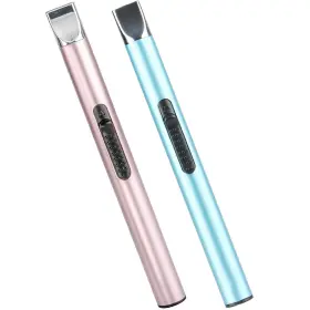 Lytown 738635148520 Electric Usb Rechargeable Lighter Arc Long Flameless Blue Rose Gold Lytown 738635148520 Electric Usb Rechargeable Lighter Arc Long Flameless Blue Rose Gold