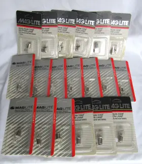 107-000-084 Mag-lite 19 Mag-num Star Krypton Replacement Bulbs For Maglite 7 Cell C And D Nos