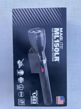 Mag-lite 150lr Mag-lite Black Aluminum Flashlight