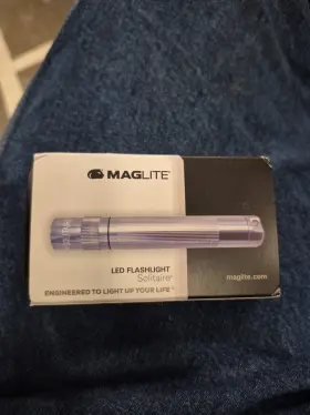 Mag-lite 160-000-421 Maglite Solitaire Led Flashlight Gray 1 Cell Aaa Battery Operated Genuine Oem