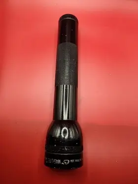 Mag-lite 22793399 Vintage Maglite Flashlight 10 Inch Instrument. Made In Usa. Needs New Bulb