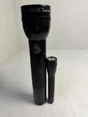 Mag-lite D25676275 Maglite And Mini Flashlight Lot Black Tested