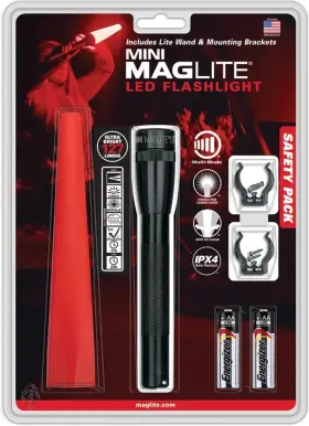 Ml53639 Mag-lite Mini Maglite Led Safety Pack Ml53639 Mag-lite Mini Maglite Led Safety Pack