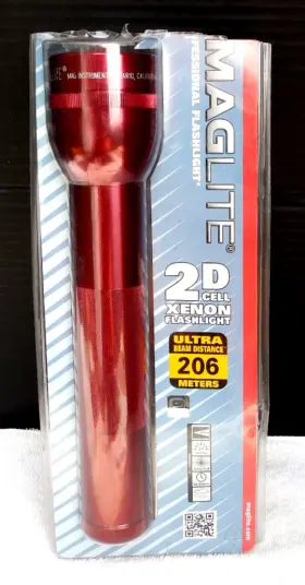 102-000-254 Mag-lite S2do36 Maglite Led Flashlight Xenon 2 D Cell Sealed Package 102-000-254 Mag-lite S2do36 Maglite Led Flashlight Xenon 2 D Cell Sealed Package