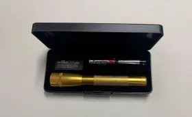 Mag-lite Sp22047 Mini Maglite Led 2 Aa Flashlight Gold Minimag 127 Lumens Presentation Box