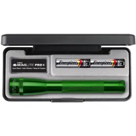 Maglite 332 Lumens Green Led Mini Flashlight Aa Battery