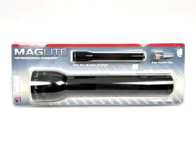 Mag-lite X05ke5 Maglite 2d Cell 10 Inch And Aaa Mini Flashlight Bundle - Black New
