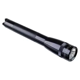 Maglite 4006461-ssi Mini Pro Led 2-cell Aa Flashlight With Holster Black