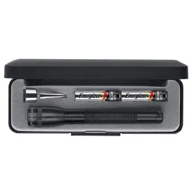 Maglite 679113203839 Mini Incandescent 2-cell Aaa Flashlight In Presentation Box Black