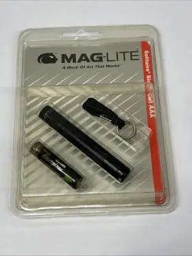 K3a032 Maglite Solitaire Incandescent Aaa Single Cell Flashlight Corroded Battery New K3a032 Maglite Solitaire Incandescent Aaa Single Cell Flashlight Corroded Battery New