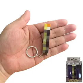 Malkit 445015365332 Mini Torch Keychain Rechargeable Light Plastic Game Model Toys Backpack De #2