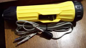 Mallory Ml905-fct Heavy Duty Flashlight With Continuity Tester Made In Usa Nos