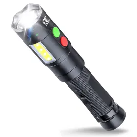 Mccc 607111989271 Self Defense Rechargeable Flashlight With 128db Personal Alarms For Emergency