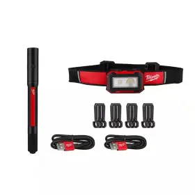 Milwaukee 445032548589 250 Lumens Internal Rechargeable Penlight With Laser 450 Re