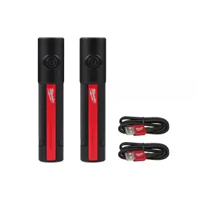 Milwaukee 705353821011 500 Lumens Edc Everyday Carry Internal Rechargeable Flashlight With Magnet 2-pa