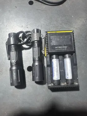 Modlite 28343 Flashlight Bundle Thyrm Switchback Rings Nitecore Charger