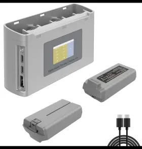 Mvmod Mo-62 Dji Mini 4k/mini 2 Battery 2pack With Charging Station Intelligent Batteries